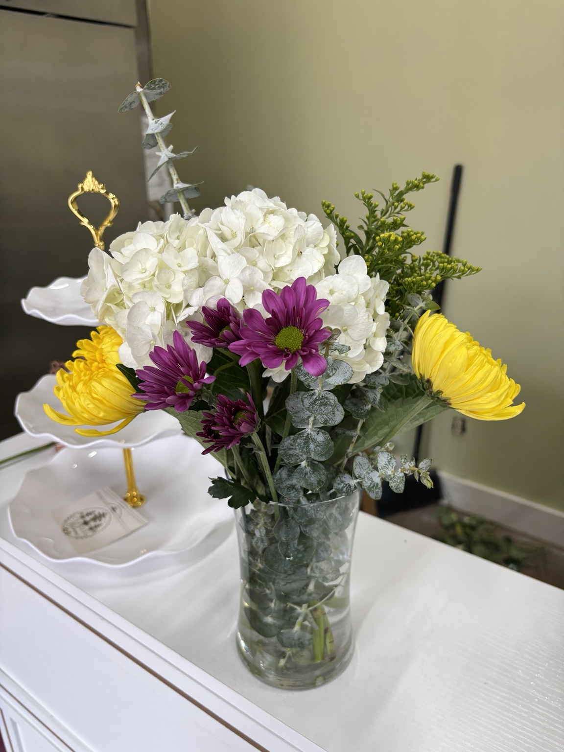 Fresh happy arrangement